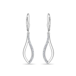 Kolczyki AG 925 srebrne wiszące