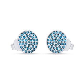 Kolczyki srebrne Serduszka