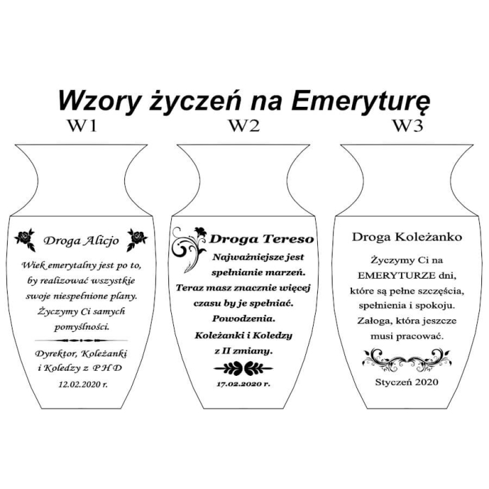 Wzory Emerytalne