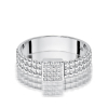 Unikatowy pierścionek z brylantami 0,08ct