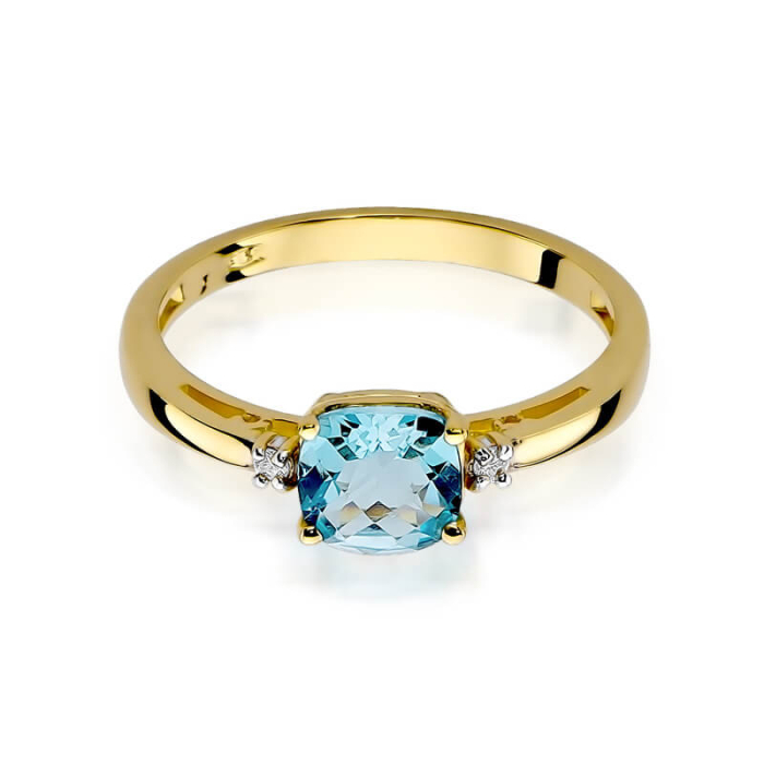 Topaz i damenty