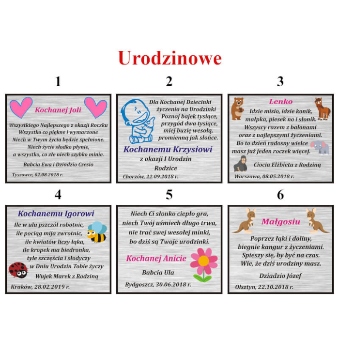 Dedykacje I Roczek